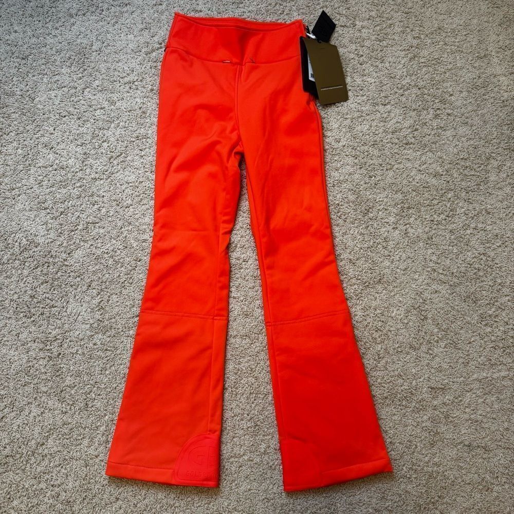 Goldbergh Kate Ski Pants Pippa Orange NWT Waterproof size US 6 - Picture 8 of 9